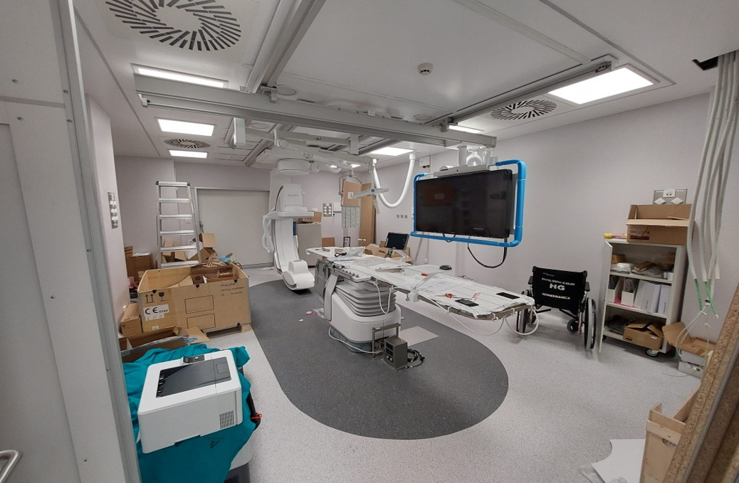 Instalación hemodinámica nº3